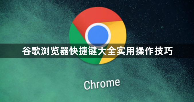 谷歌浏览器快捷键大全实用操作技巧1