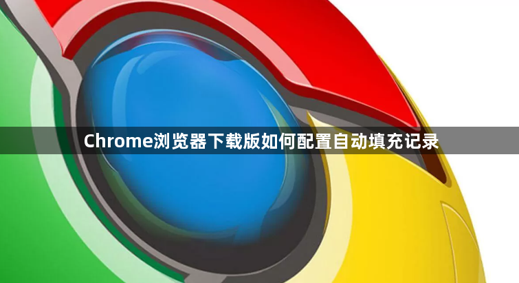Chrome浏览器下载版如何配置自动填充记录1