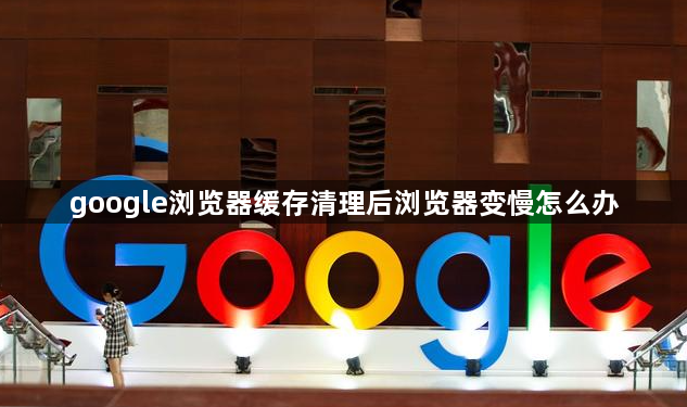 google浏览器缓存清理后浏览器变慢怎么办1