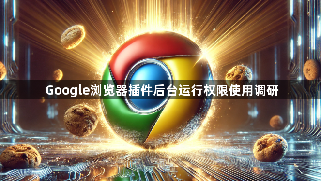 Google浏览器插件后台运行权限使用调研1