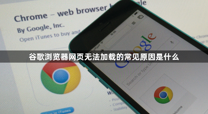 谷歌浏览器网页无法加载的常见原因是什么1