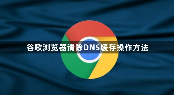 谷歌浏览器清除DNS缓存操作方法1