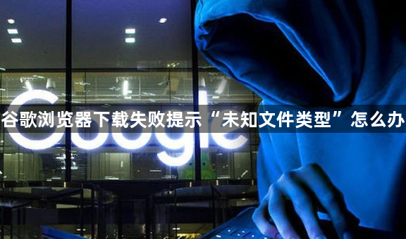 谷歌浏览器下载失败提示“未知文件类型”怎么办1