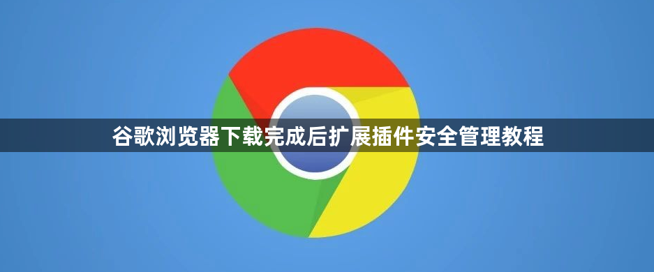 谷歌浏览器下载完成后扩展插件安全管理教程1