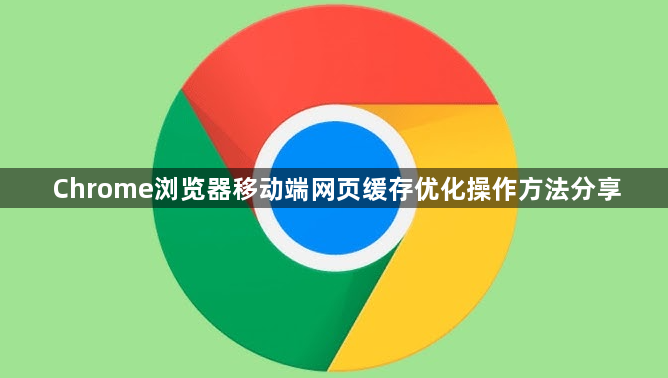 Chrome浏览器移动端网页缓存优化操作方法分享1